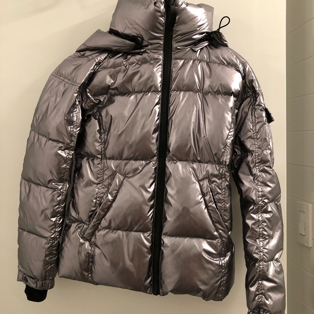 NWT S13 Metallic Puffer with fleece XS